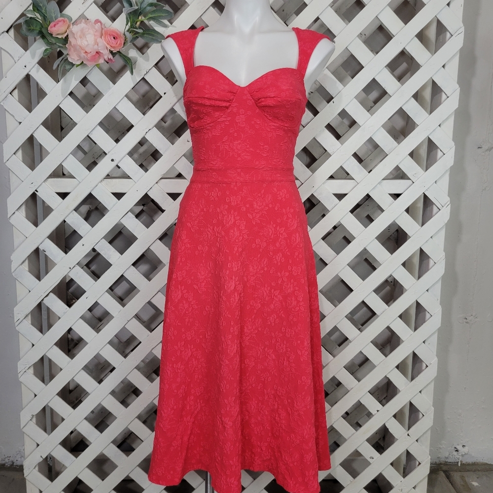 Retro Bettie Page Pinup Style Dress Size 6